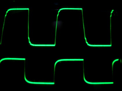 10Khzリンキング波形 補正後